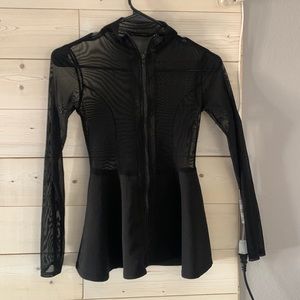 MIND CODE MOSTLY SEE THROUGH BLOUSE